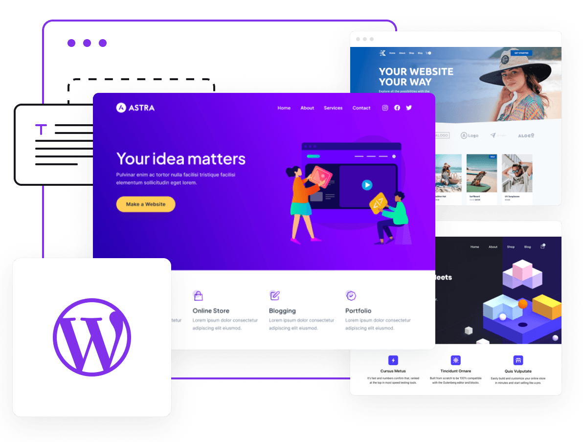 WordPress Hosting - Over 10,000+ WordPress themes